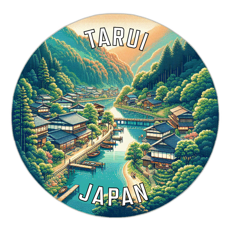 Tarui Japan Souvenir Vinyl Decal Sticker 2-Inch