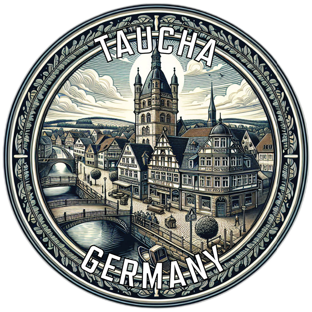 Taucha Germany Souvenir Vinyl Decal Sticker 2-Inch