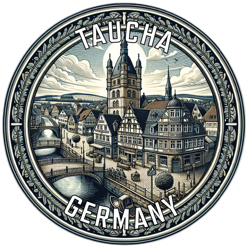 Taucha Germany Souvenir Vinyl Decal Sticker 2-Inch