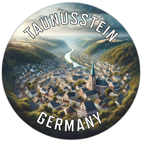 Taunusstein Germany Souvenir Die Cut Flat Magnet 2-Inch