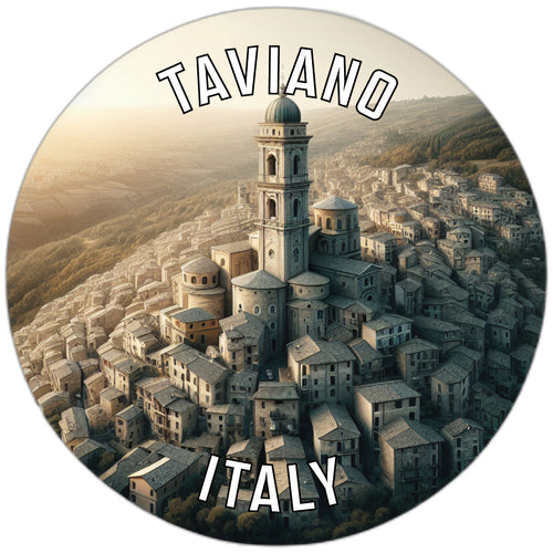 Taviano Italy Souvenir Die Cut Flat Magnet 2-Inch