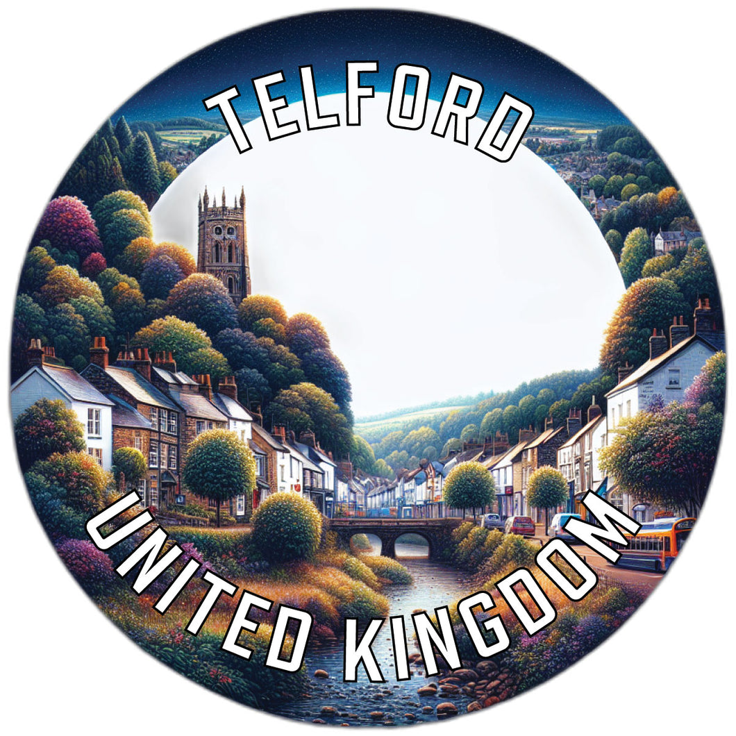 Telford United Kingdom Souvenir Vinyl Decal Sticker 2-Inch