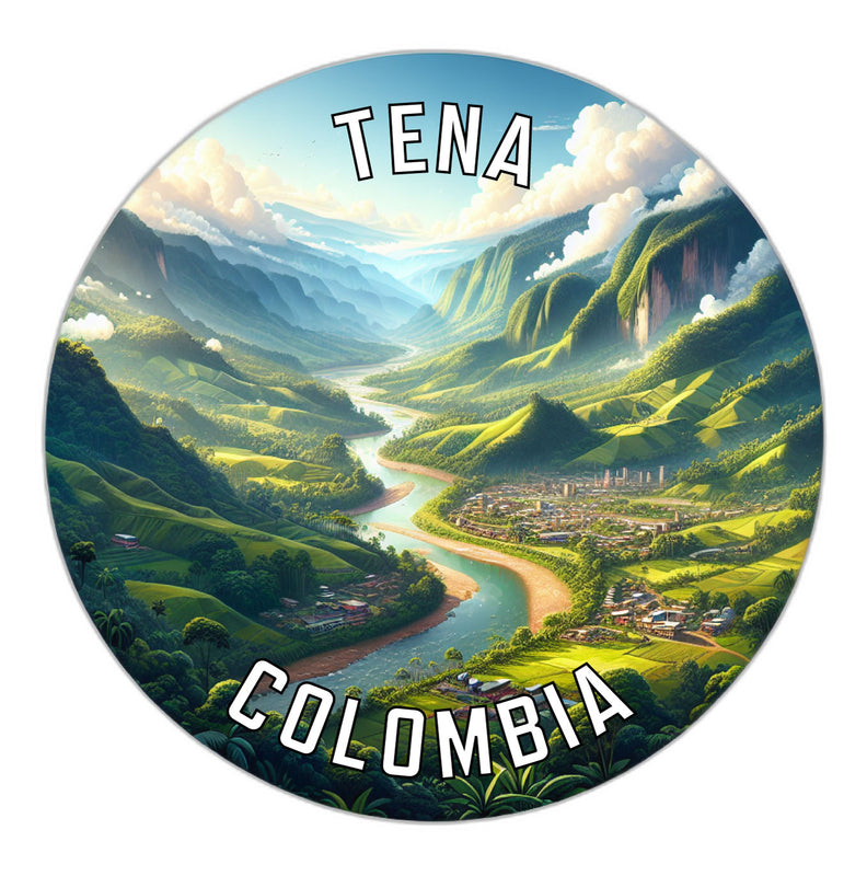 Tena Colombia Souvenir Vinyl Decal Sticker 6-Inch