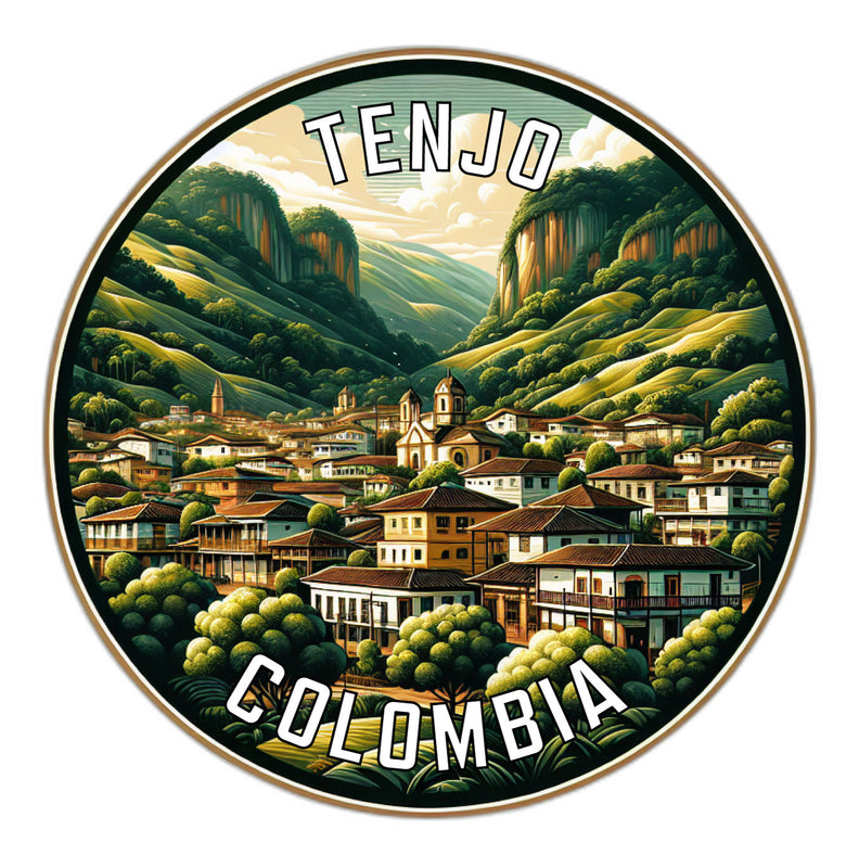 Tenjo Colombia Souvenir Vinyl Decal Sticker 2-Inch