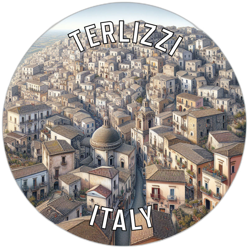 Terlizzi Italy Souvenir Vinyl Decal Sticker 3-Inch