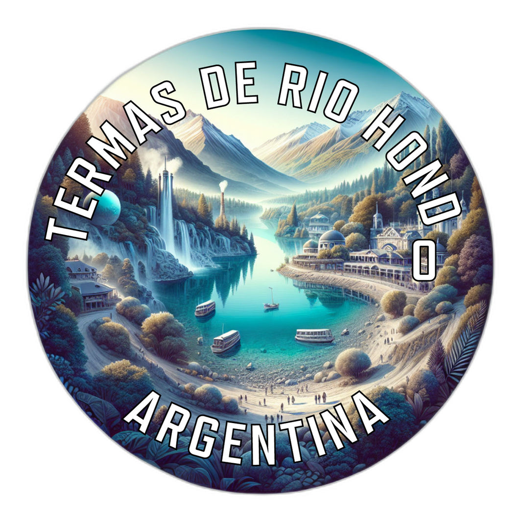 Termas de Rio Hondo Argentina Souvenir Die Cut Flat Magnet 6-Inch