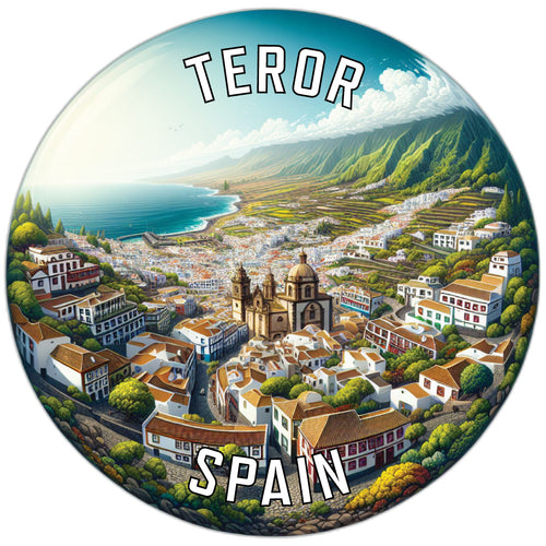 Teror Spain Souvenir Vinyl Decal Sticker 2-Inch