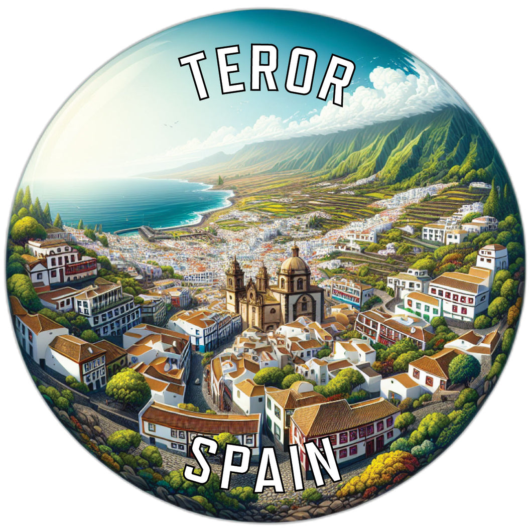 Teror Spain Souvenir Vinyl Decal Sticker 2-Inch
