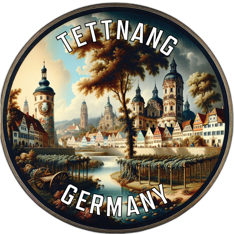 Tettnang Germany Souvenir Vinyl Decal Sticker 6-Inch