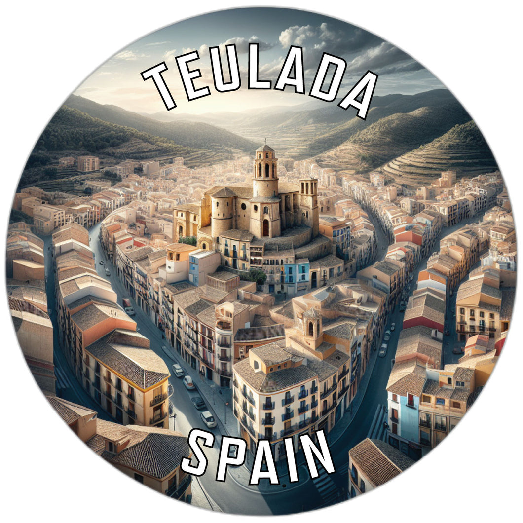 Teulada Spain Souvenir Vinyl Decal Sticker 6-Inch