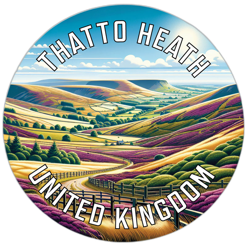 Thatto Heath United Kingdom Souvenir Vinyl Decal Sticker 2-Inch