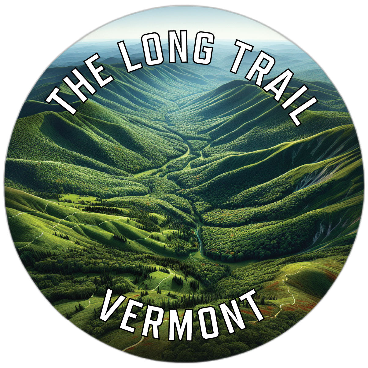 The Long Trail Souvenir Magnet