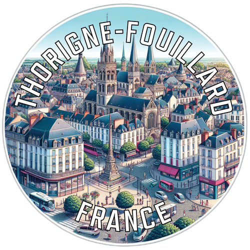Thorigne Fouillard France Souvenir Vinyl Decal Sticker 6-Inch