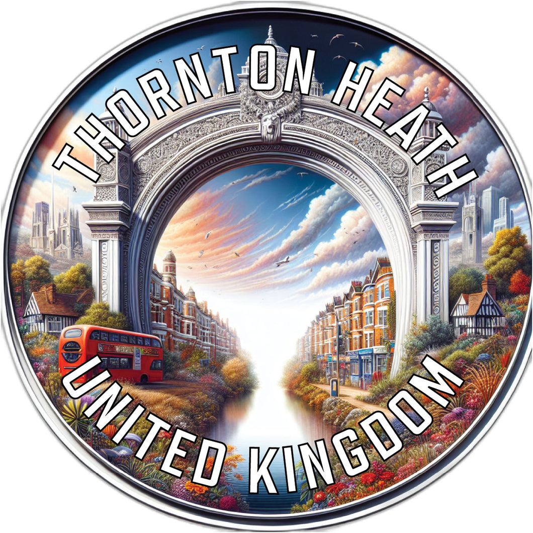 Thornton Heath United Kingdom Souvenir Vinyl Decal Sticker 3-Inch