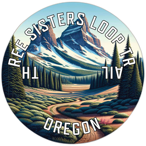 Three Sisters Loop Trail Souvenir Vinyl Decal Sticker 2-Inch