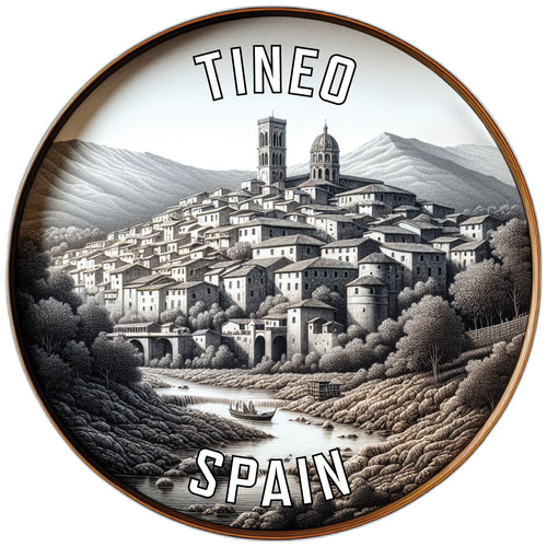Tineo Spain Souvenir Vinyl Decal Sticker 2-Inch