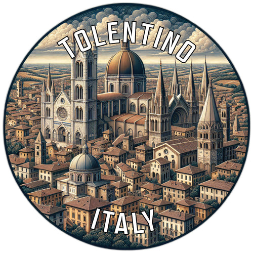 Tolentino Italy Souvenir Vinyl Decal Sticker 6-Inch