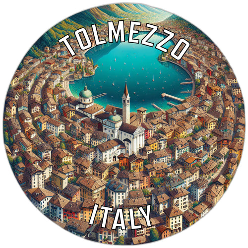 Tolmezzo Italy Souvenir Die Cut Flat Magnet 2-Inch