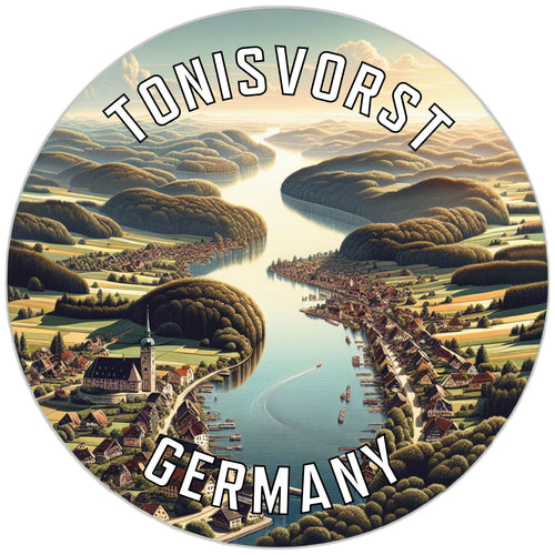 Tonisvorst Germany Souvenir Vinyl Decal Sticker 6-Inch