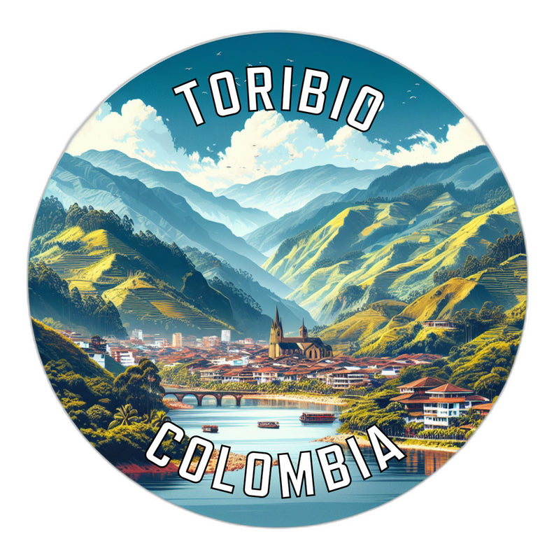 Toribio Colombia Souvenir Vinyl Decal Sticker 2-Inch