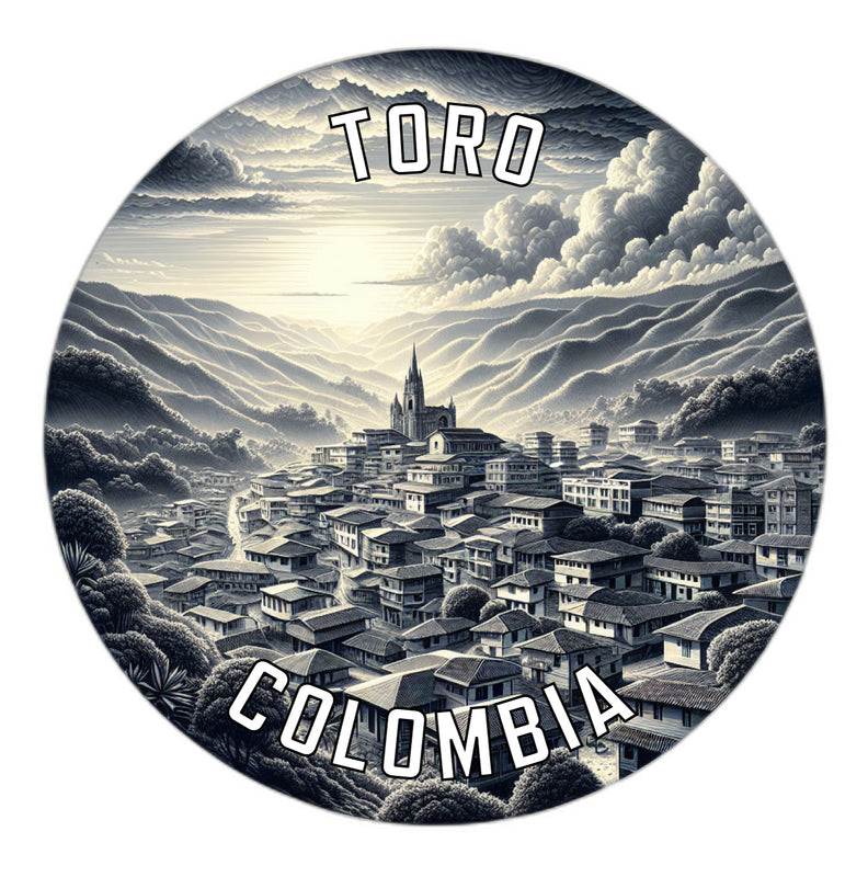 Toro Colombia Souvenir Die Cut Flat Magnet 2-Inch