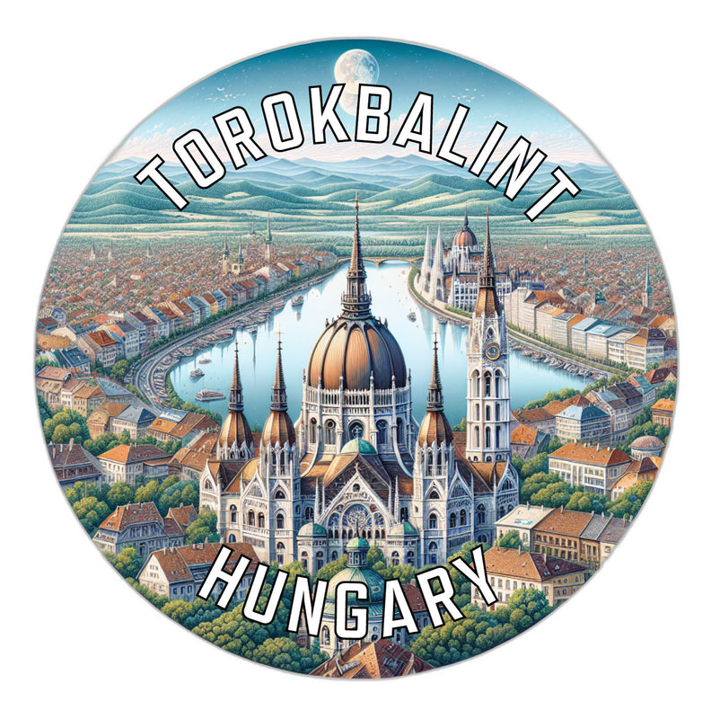 Torokbalint Hungary Souvenir Vinyl Decal Sticker 3-Inch