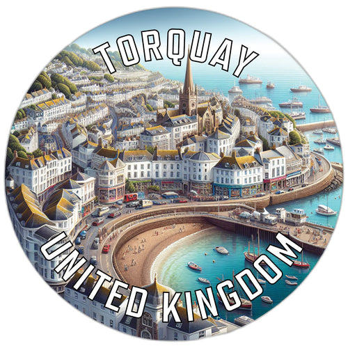 Torquay United Kingdom Souvenir Vinyl Decal Sticker 6-Inch