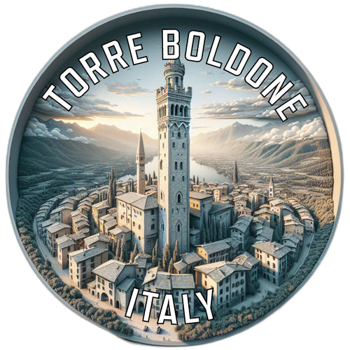Torre Boldone Italy Souvenir Die Cut Flat Magnet 2-Inch