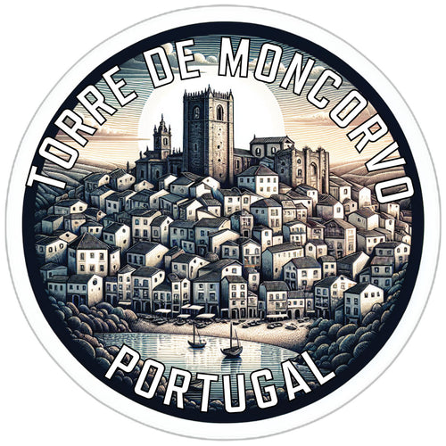 Torre de Moncorvo Portugal Souvenir Die Cut Flat Magnet 2-Inch