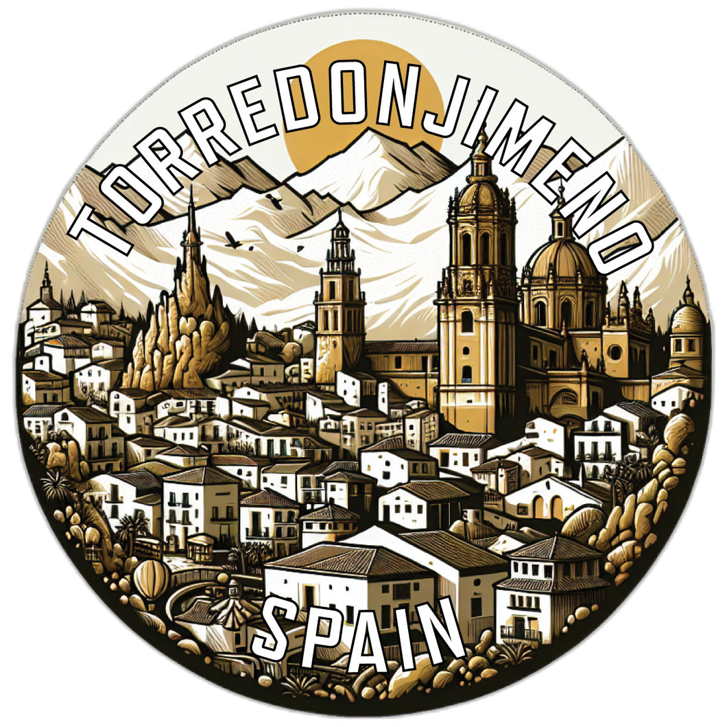 Torredonjimeno Spain Souvenir Die Cut Flat Magnet 2-Inch