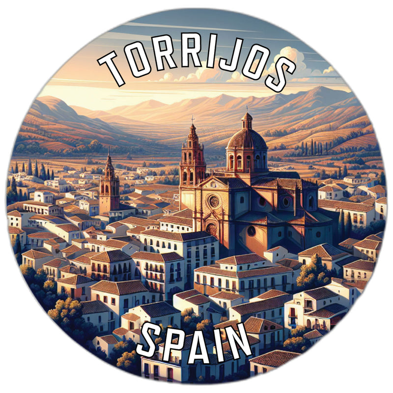 Torrijos Spain Souvenir Vinyl Decal Sticker 6-Inch