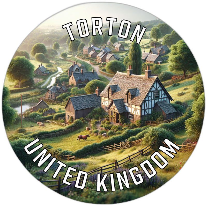 Torton United Kingdom Souvenir Vinyl Decal Sticker 6-Inch
