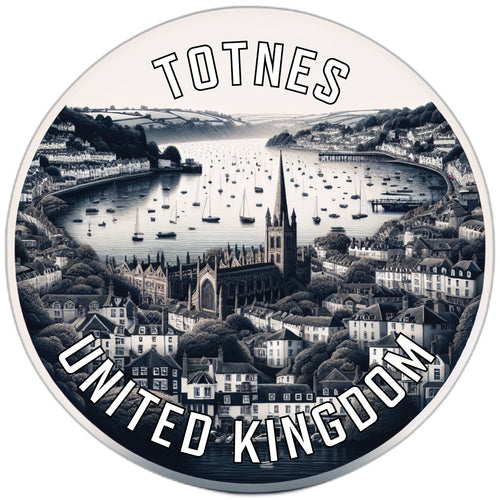 Totnes United Kingdom Souvenir Die Cut Flat Magnet 2-Inch