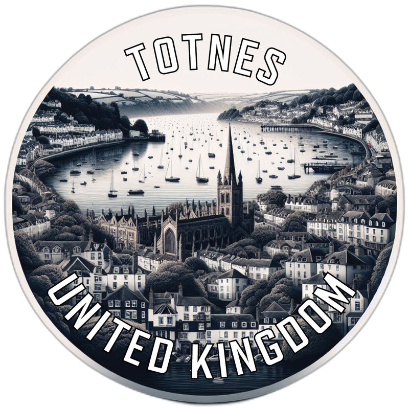 Totnes United Kingdom Souvenir Die Cut Flat Magnet 2-Inch