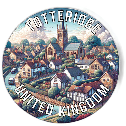Totteridge United Kingdom Souvenir Vinyl Decal Sticker 6-Inch