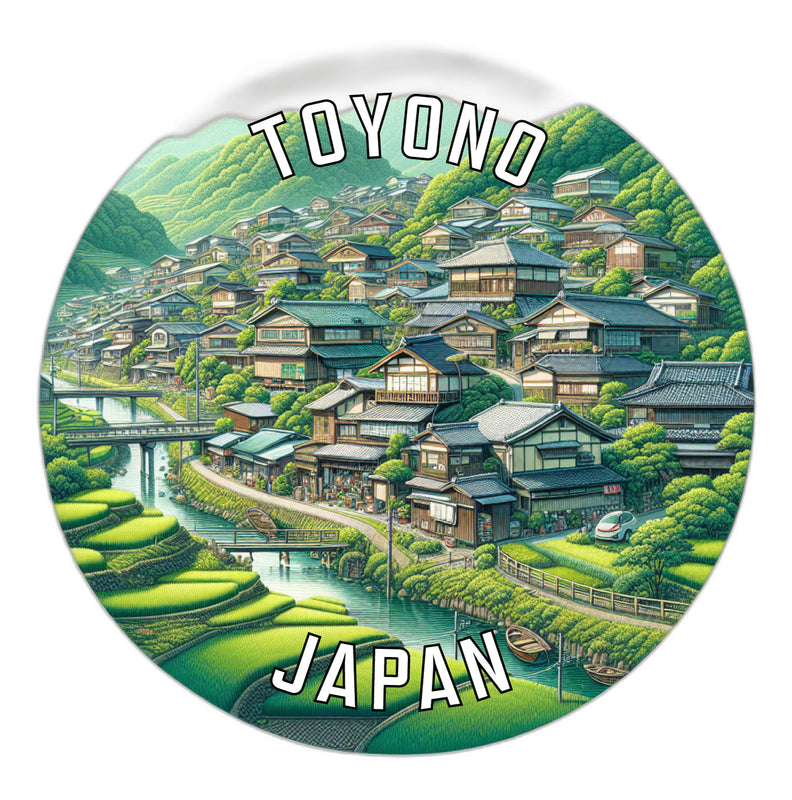 Toyono Japan Souvenir Vinyl Decal Sticker 6-Inch