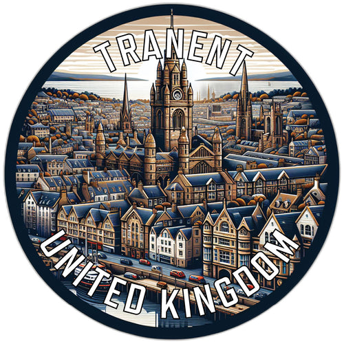 Tranent United Kingdom Souvenir Die Cut Flat Magnet 6-Inch