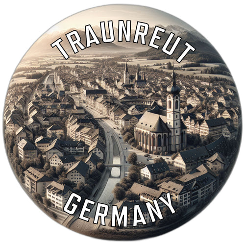 Traunreut Germany Souvenir Vinyl Decal Sticker 6-Inch