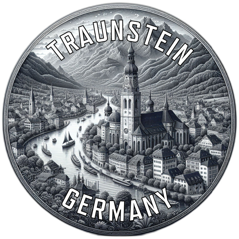 Traunstein Germany Souvenir Vinyl Decal Sticker 2-Inch