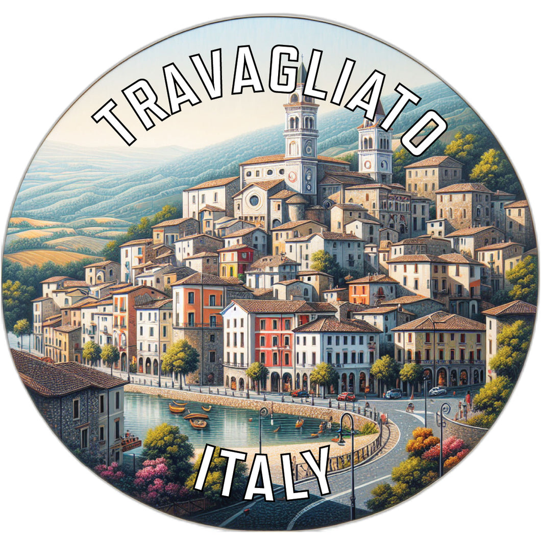 Travagliato Italy Souvenir Vinyl Decal Sticker 3-Inch