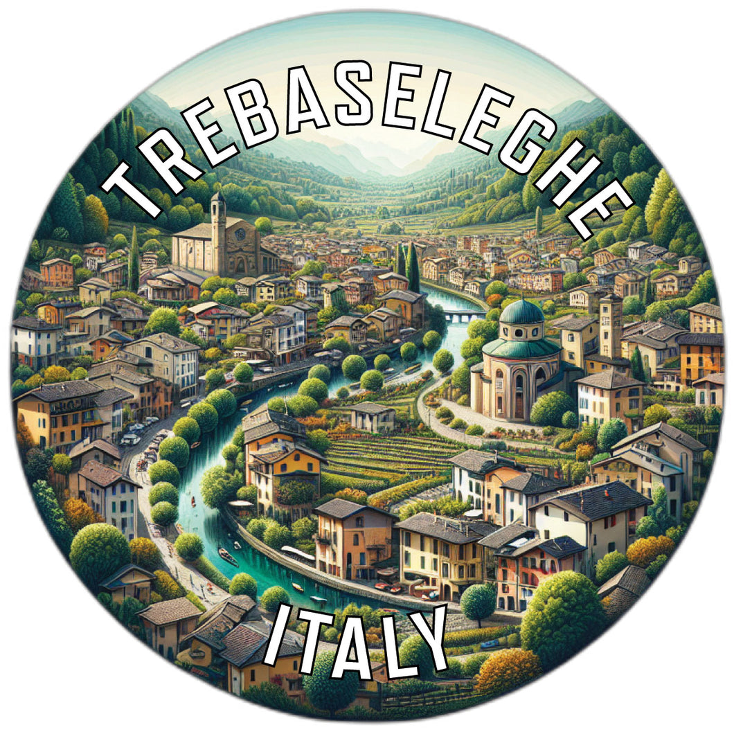 Trebaseleghe Italy Souvenir Vinyl Decal Sticker 6-Inch