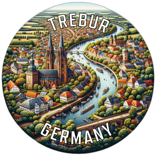 Trebur Germany Souvenir Vinyl Decal Sticker 2-Inch