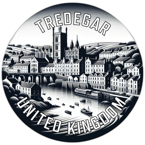Tredegar United Kingdom Souvenir Vinyl Decal Sticker 2-Inch