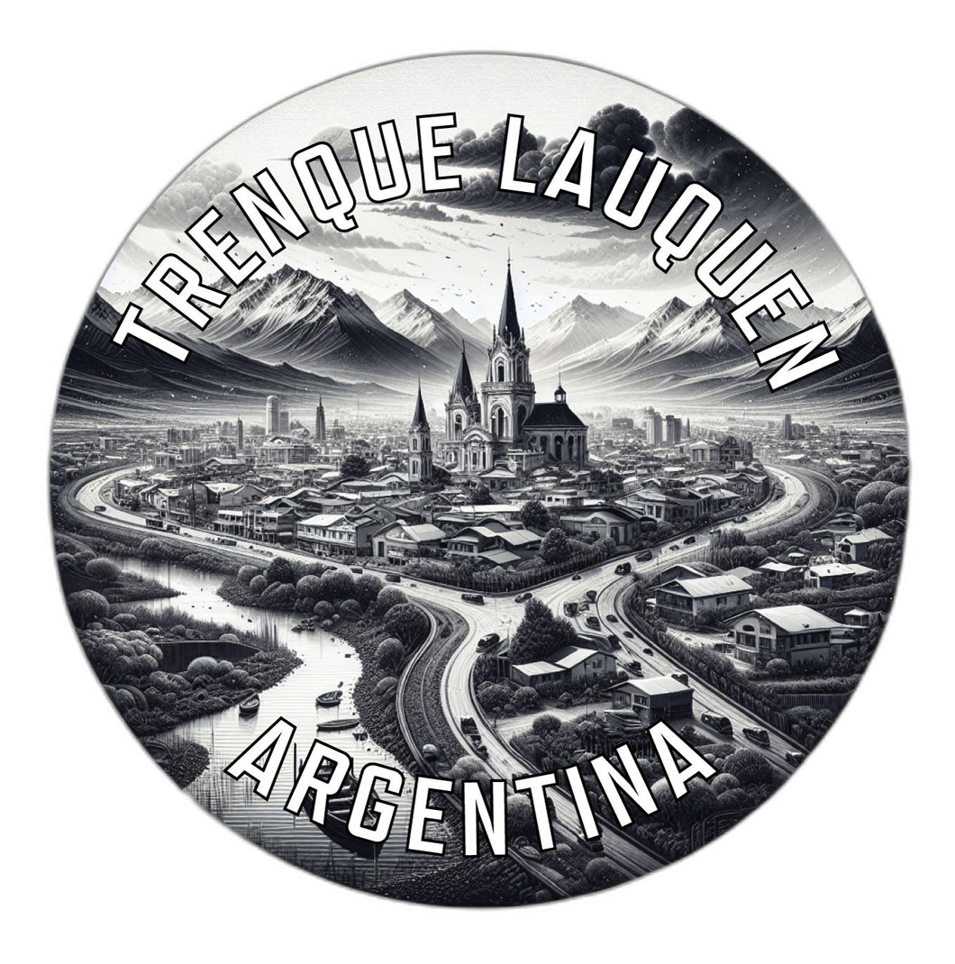Trenque Lauquen Argentina Souvenir Die Cut Flat Magnet 6-Inch