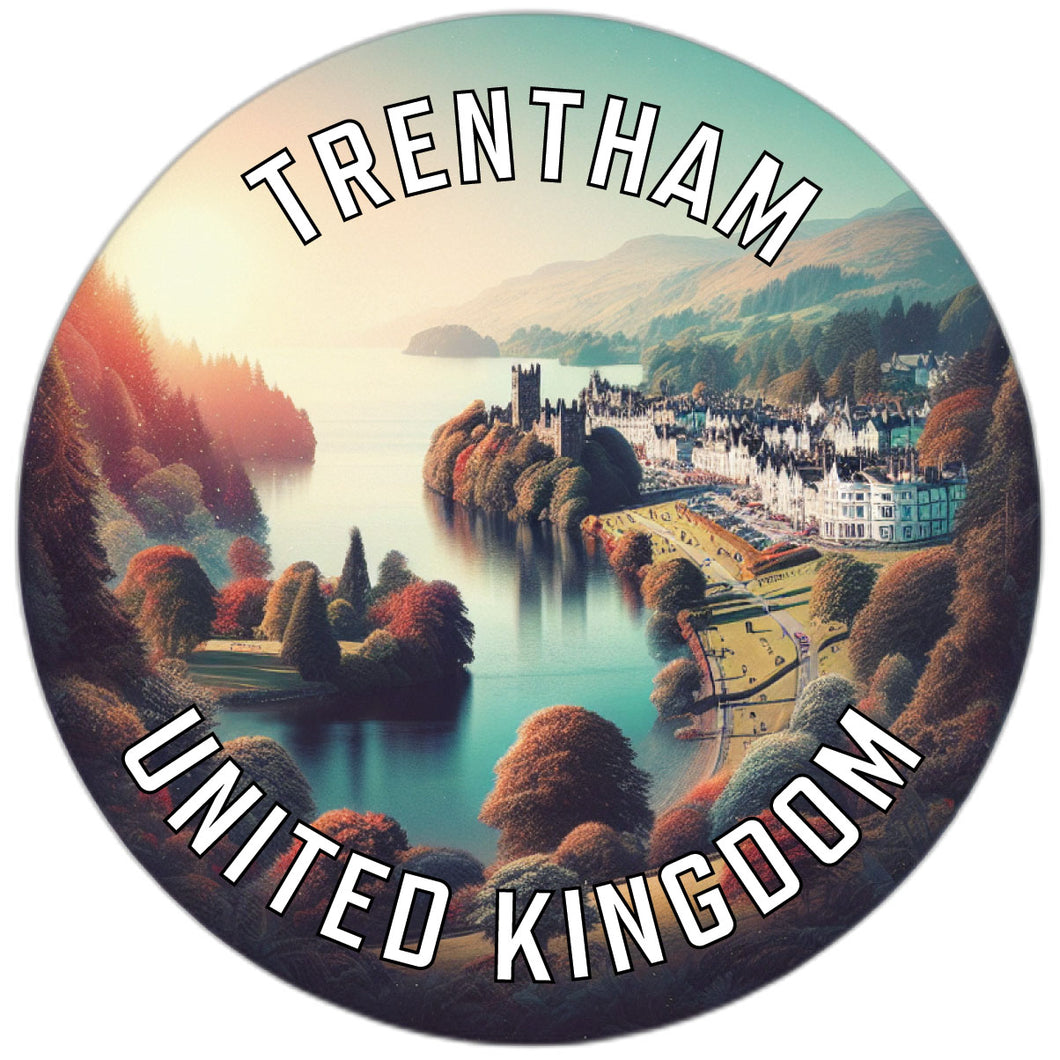 Trentham United Kingdom Souvenir Vinyl Decal Sticker 2-Inch