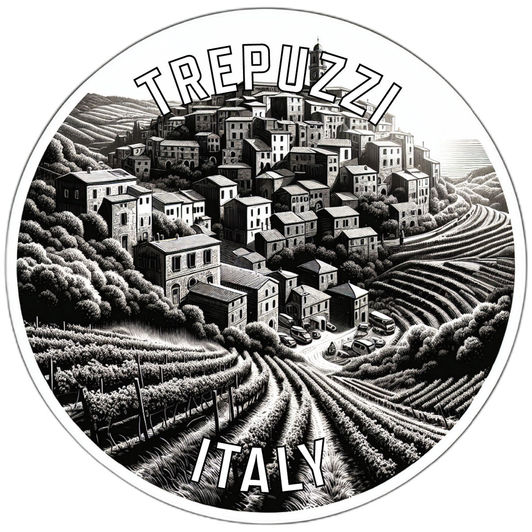 Trepuzzi Italy Souvenir Die Cut Flat Magnet 6-Inch