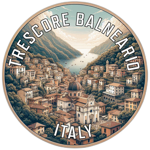 Trescore Balneario Italy Souvenir Vinyl Decal Sticker 2-Inch