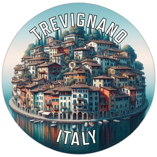 Trevignano Italy Souvenir Die Cut Flat Magnet 2-Inch