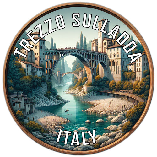 Trezzo sullAdda Souvenir Vinyl Decal Sticker 6-Inch