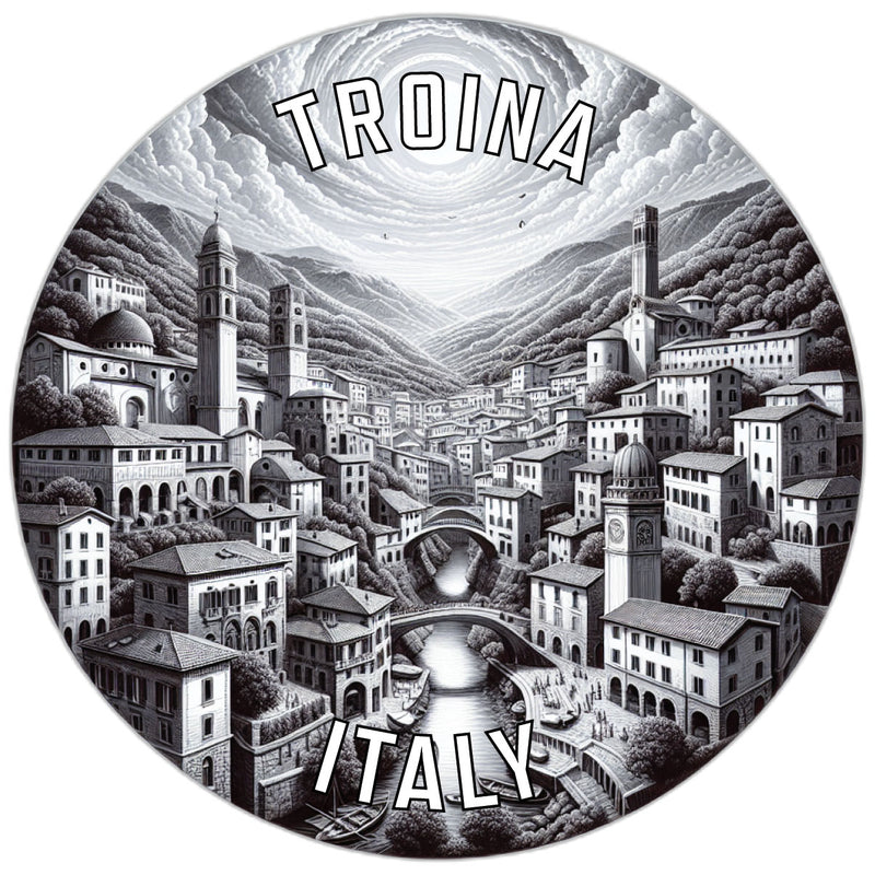 Troina Italy Souvenir Vinyl Decal Sticker 6-Inch